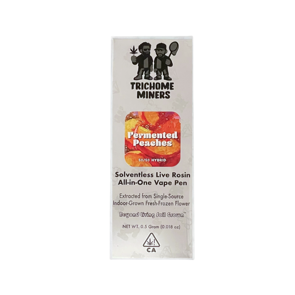 Trichome Miners: Fermented Peaches . - Trichome Miners