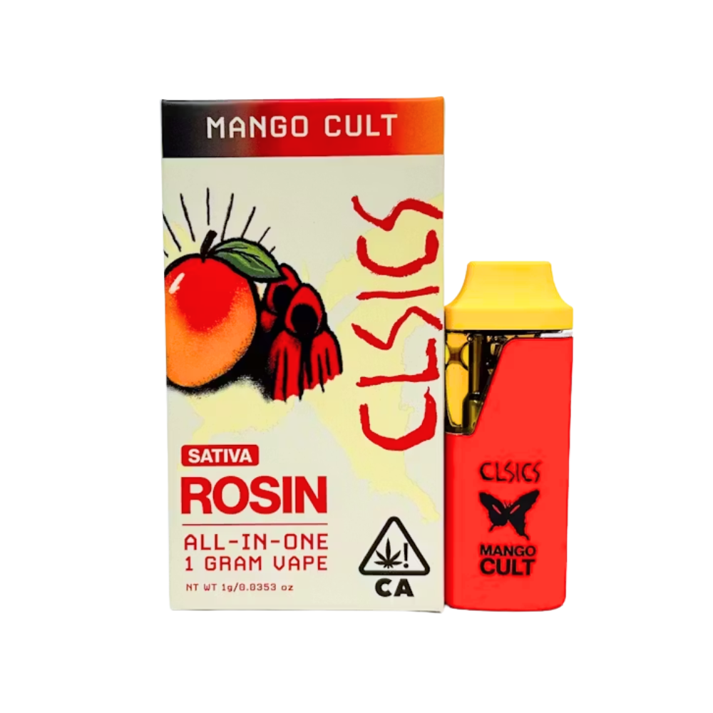 MANGO CULT LIVE ROSIN ALL IN ONE DISPOSABLE 1G - CLSICS