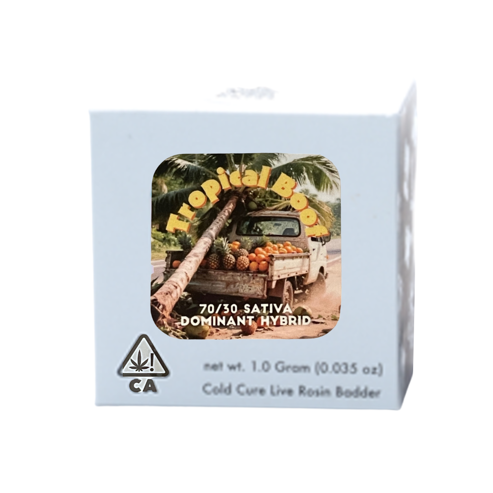 TROPICAL BOOF LIVE ROSIN 1G - TRICHOME MINERS