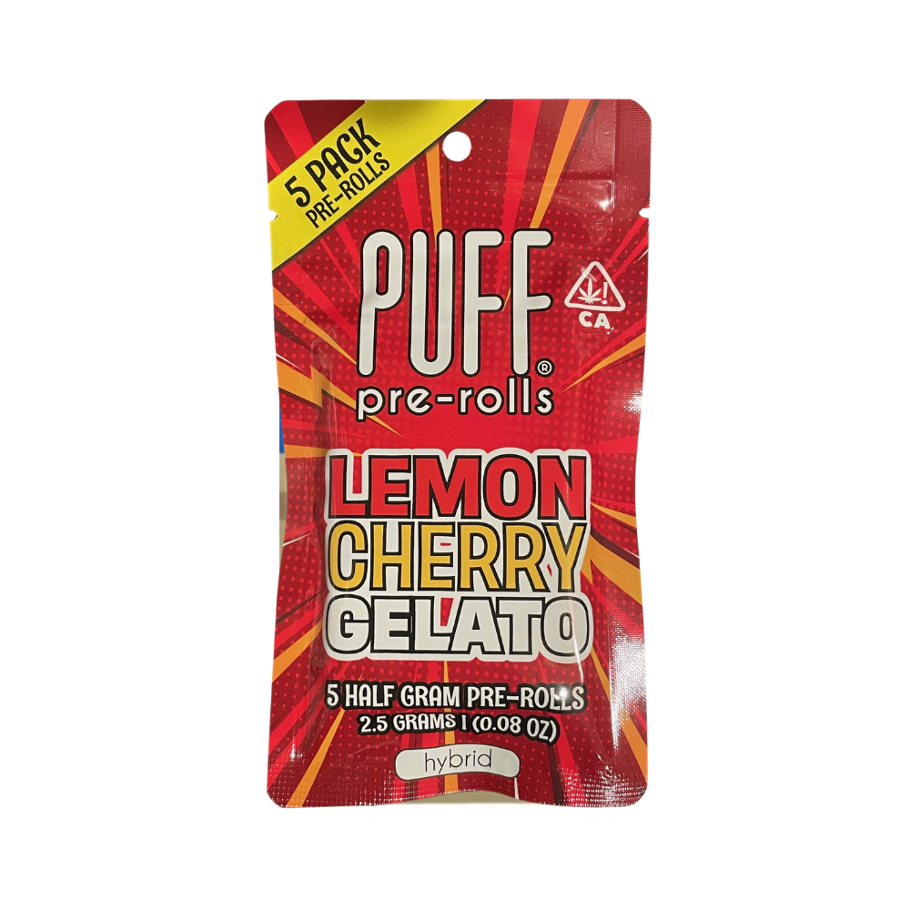 LEMON CHERRY GELATO (5PK) - PUFF