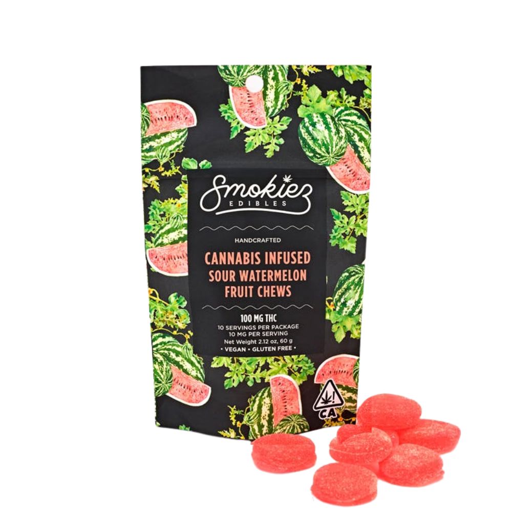 SOUR WATERMELON 100MG - SMOKIEZ
