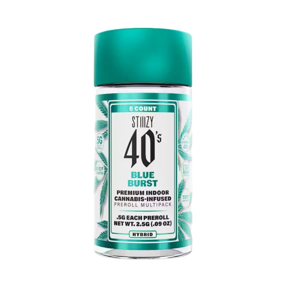 40'S JOINT 5 PACK - BLUE BURST .5G - STIIIZY