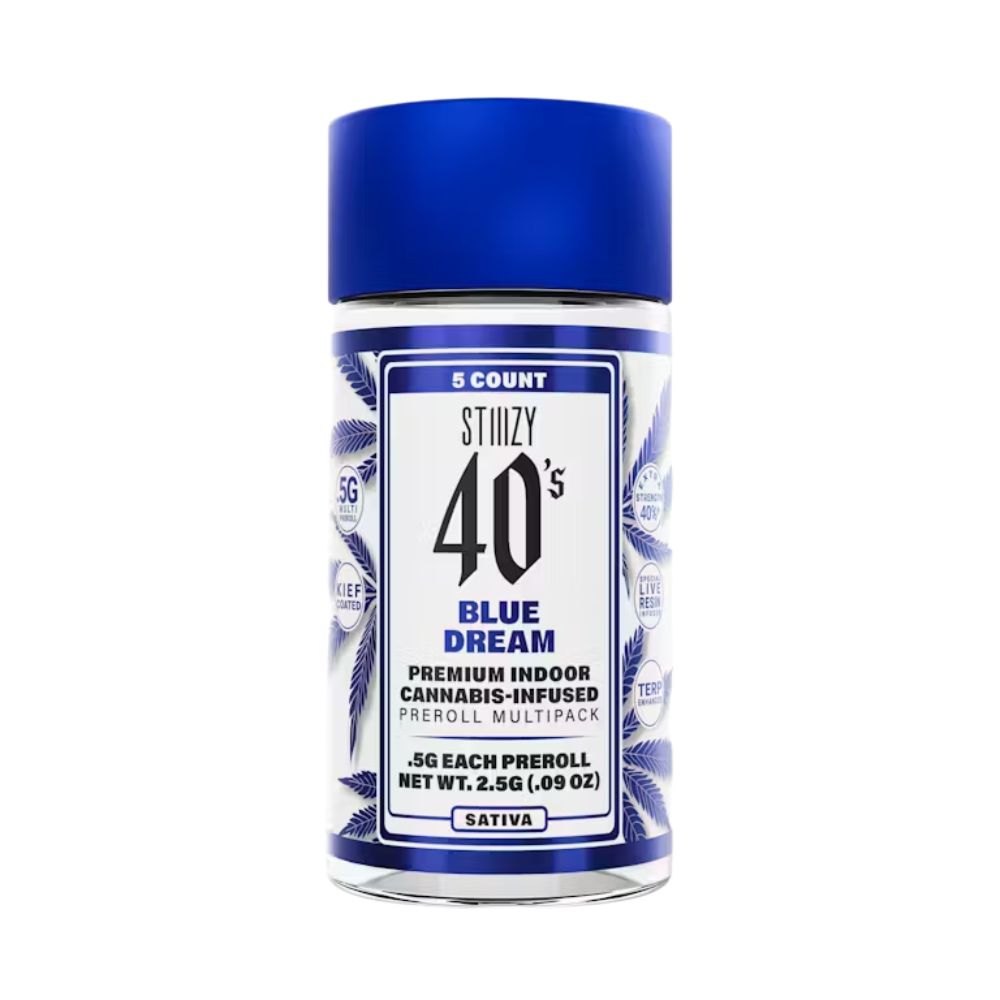 BLUE DREAM - 40's PREROLL MULTI PACK .5G