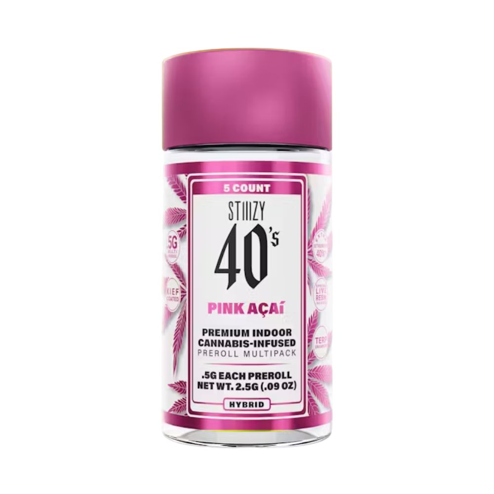 40'S JOINT 5 PACK - PINK ACAI .5G - STIIIZY