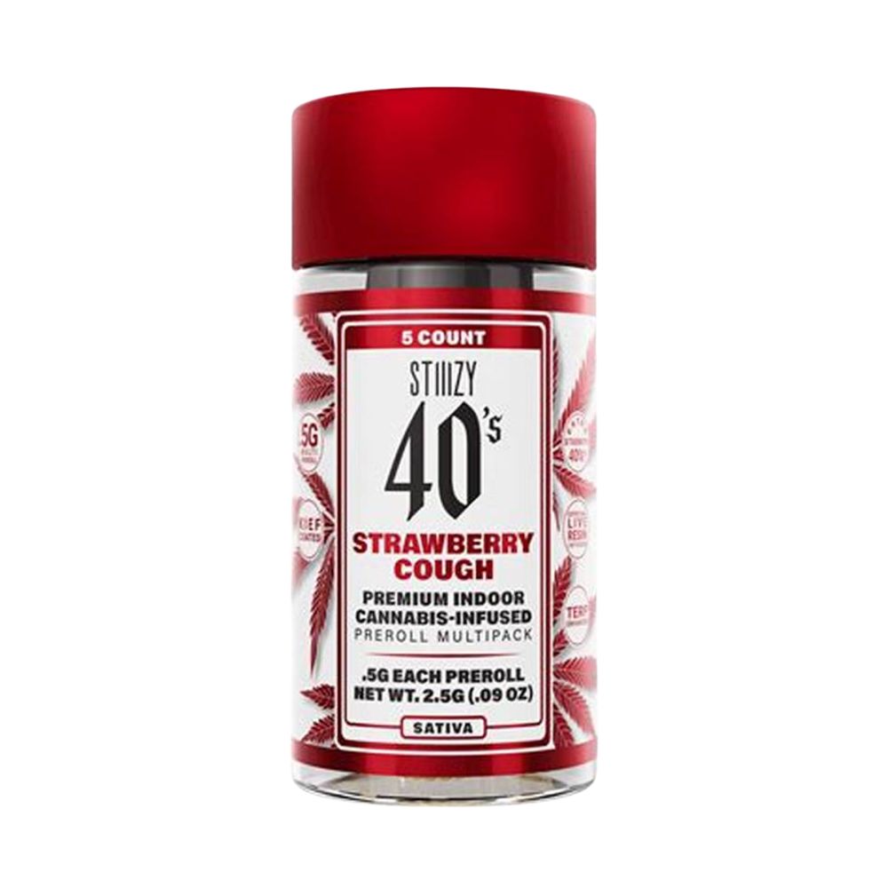 STRAWBERRY COUGH - 40's PREROLL MULTI PACK .5G