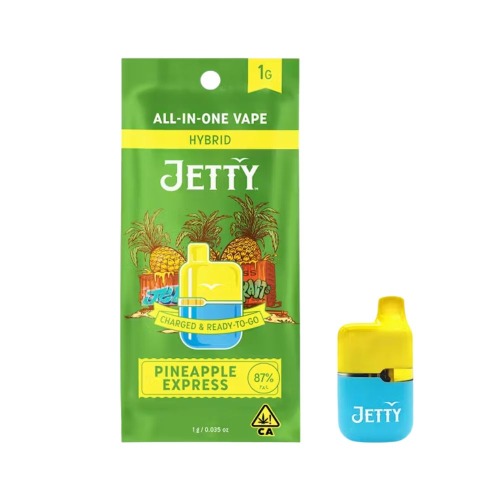 PINEAPPLE EXPRESS ALL IN ONE DISPOSABLE 1G - JETTY EXTRACTS