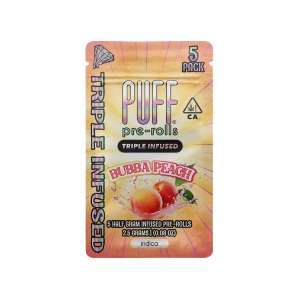 DIAMOND 5 PACK - BUBBA PEACH .5G - PUFF