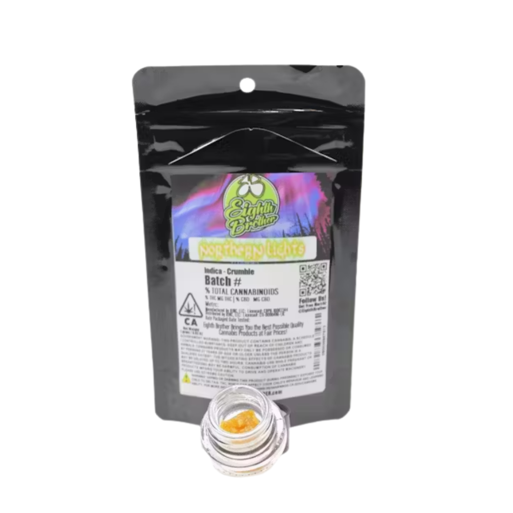 NORTHERN LIGHTS CRUMBLE 1G - EIGHTH BROTHER