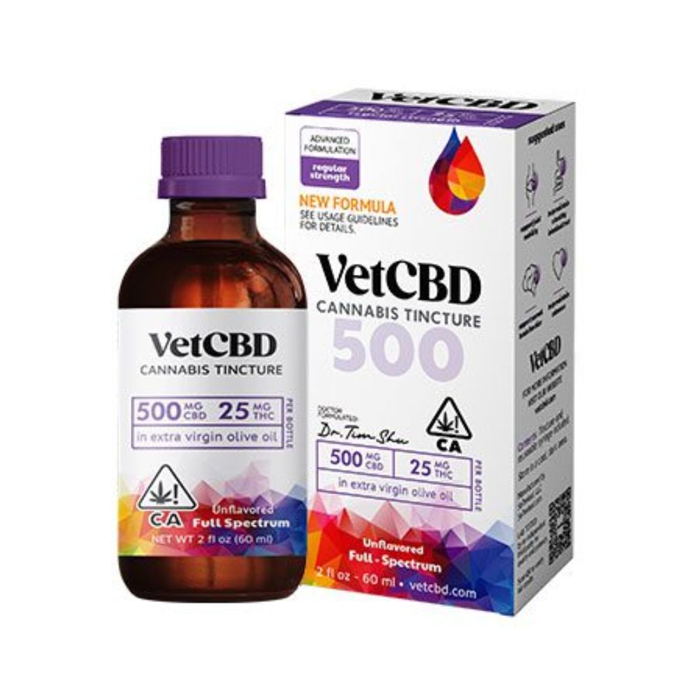 20:1 REGULAR STRENGTH TINCTURE 500MG - VET CBD
