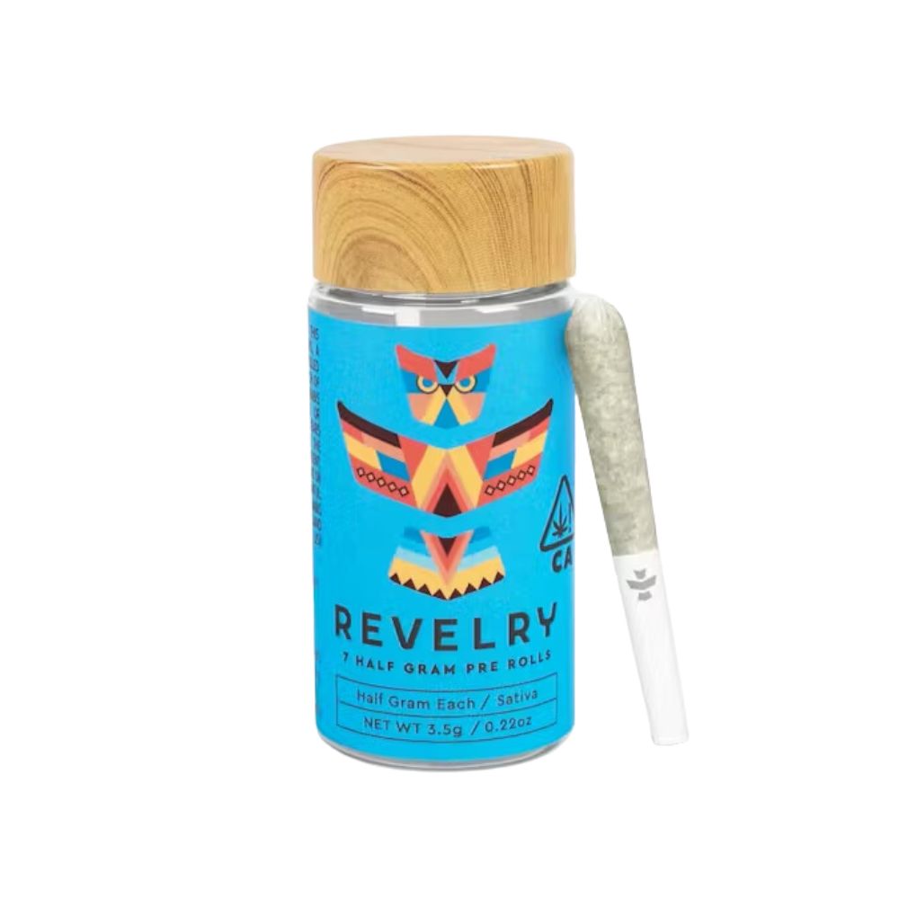 Revelry 7pk Prerolls 3.5g Lost Coast Haze