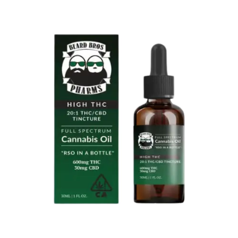 HIGH THC 20:1 RSO TINCTURE 30ML - BEARD BROTHERS