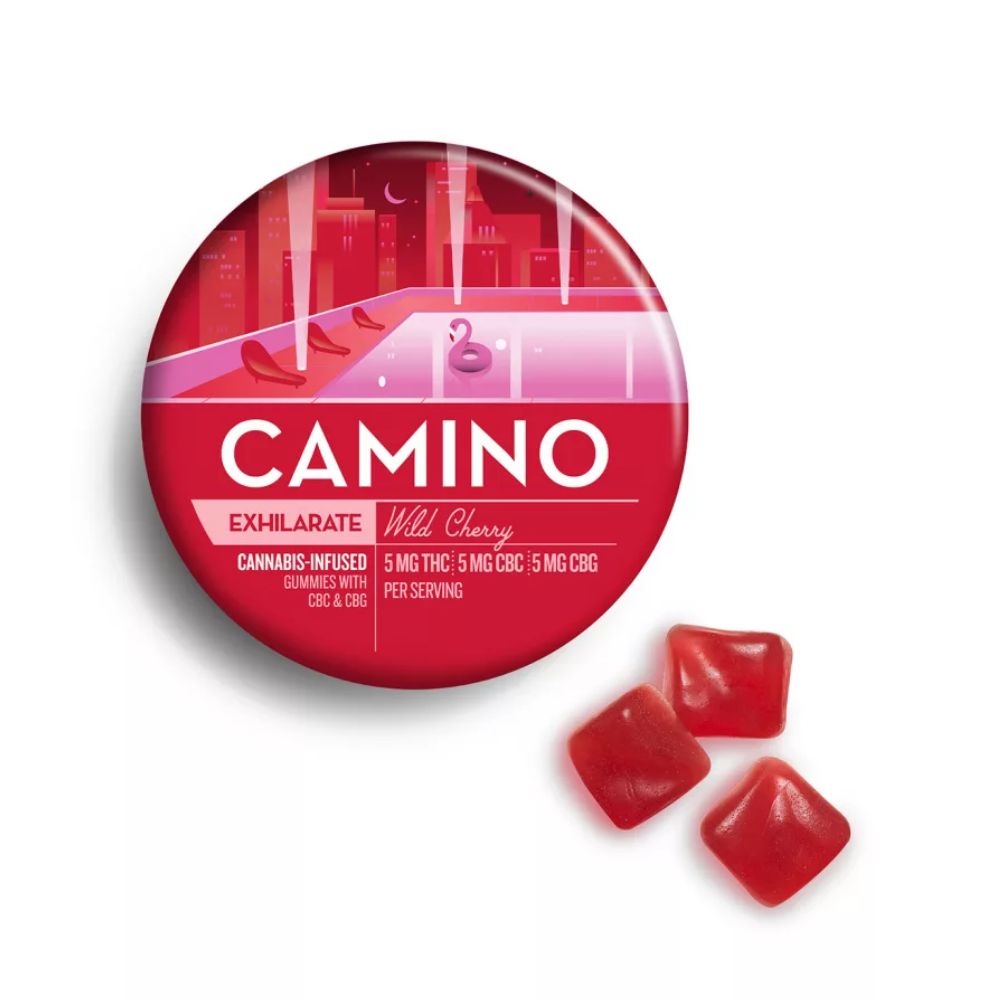 CAMINO - WILD CHERRY CBC CBG 5:5:5 - KIVA CONFECTIONS