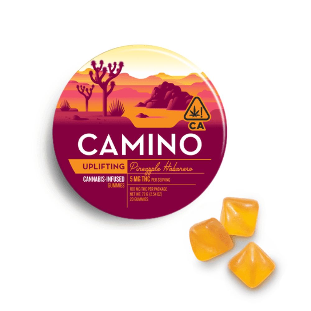CAMINO - PINEAPPLE HABANERO 100MG - KIVA CONFECTIONS