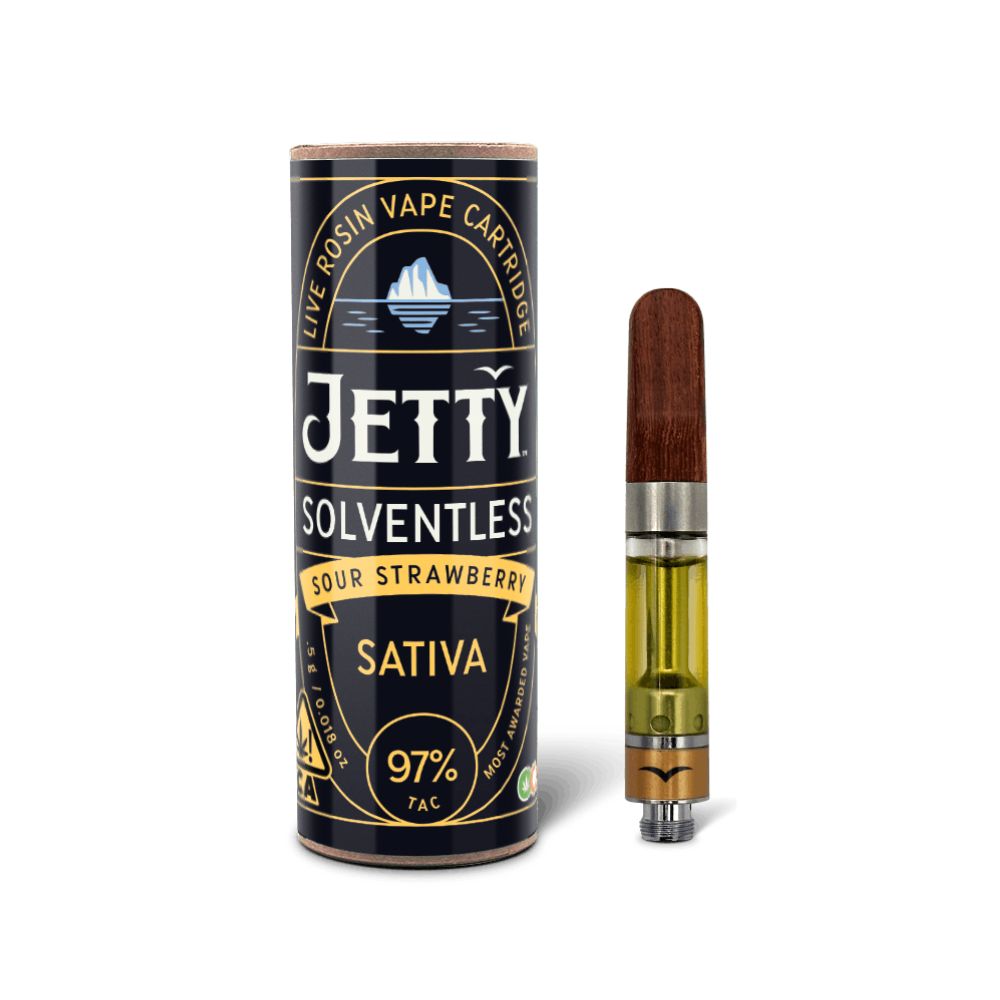 SOUR STRAWBERRY SOLVENTLESS 1G - JETTY EXTRACTS