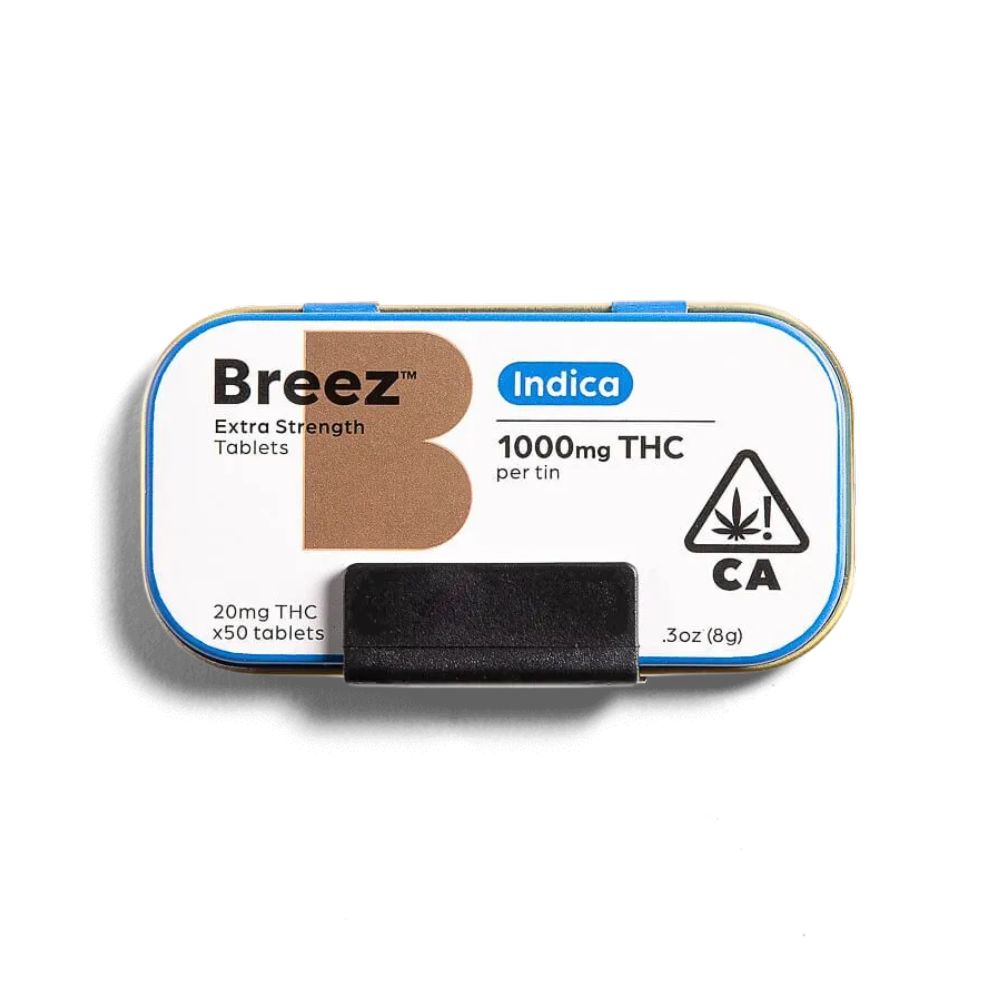 Breez — INDICA - EXTRA-STRENGTH TABLET TINS 1000 MG - BREEZ