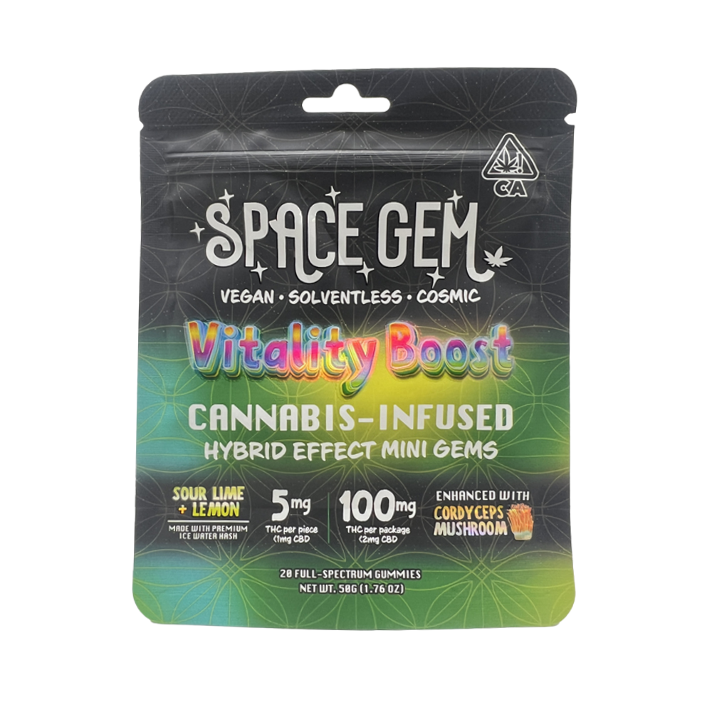 Space Gem: Lemon Lime - Vitality Boost - Space Gem