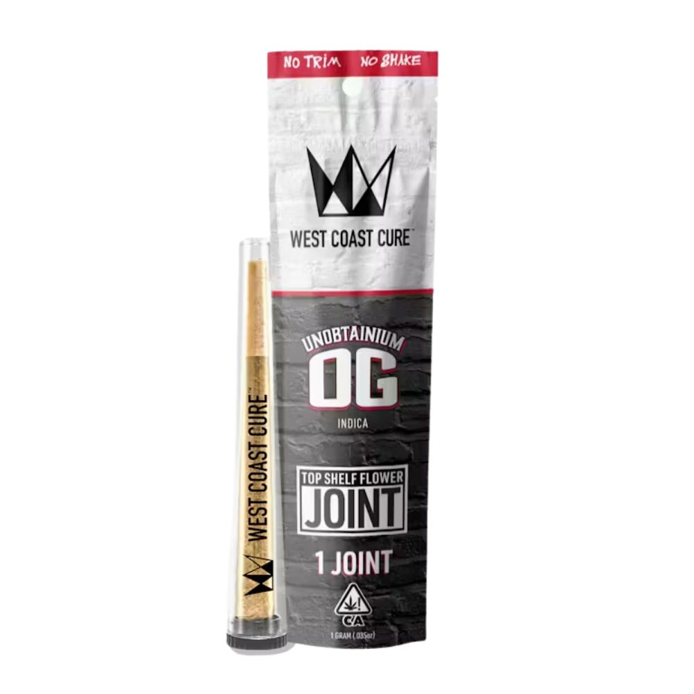 West Coast Cure: Unobtainium OG - West Coast Cure