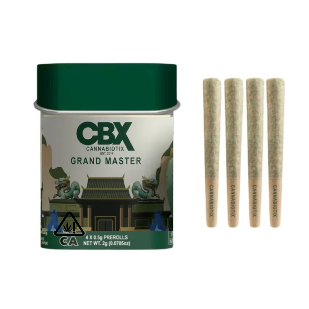 GRAND MASTER - 0.5G (4PK) - CANNABIOTIX