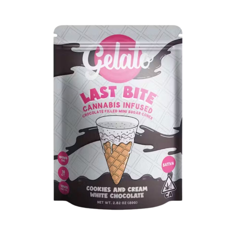 Gelato Seeds — Last Bite - Cookies & Cream Mini Cones - Gelato