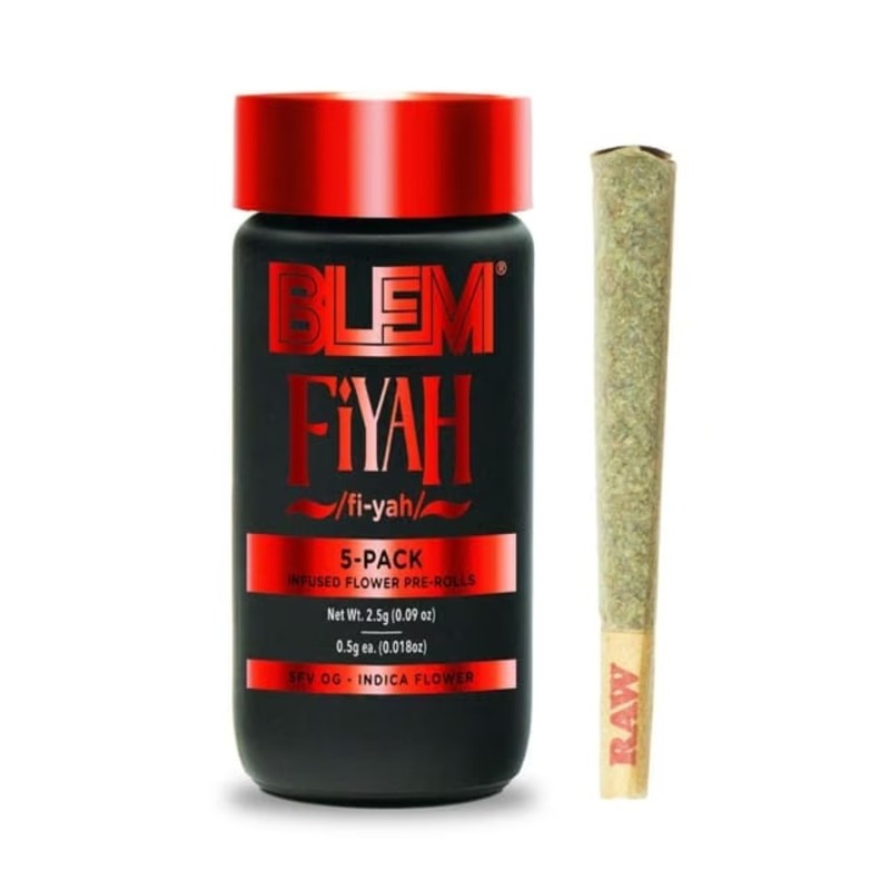 BLEM Fiyah (I) Infused Preroll 5pk 3.75g