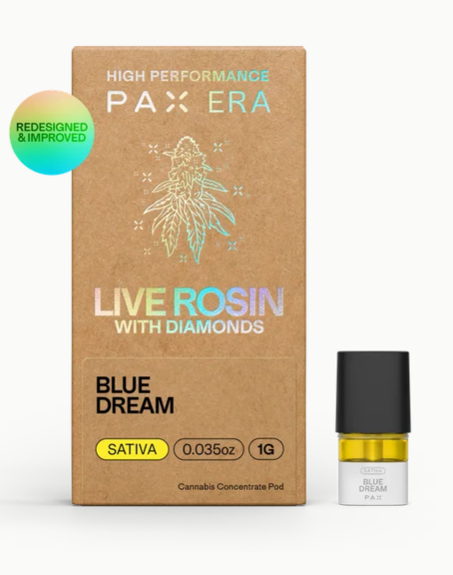 PAX Live Rosin Blue Dream 1g Disposable