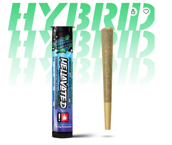 Juicy Stix - Blueberry Dream Infused Preroll | 0.75g