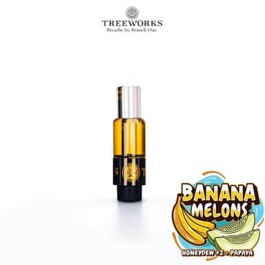 Treeworks Banana Melons 0.5g Live Rosin Cartridge