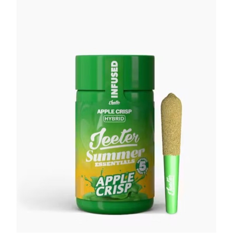 Baby Jeeter Apple Crisp (H) Rosin Infused Preroll 5pk 2.5g
