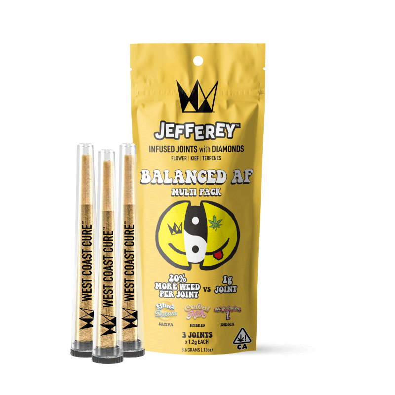 West Coast Cure - Watcha Ma-Call-It Jefferey Infused Preroll 3pk 3.6g