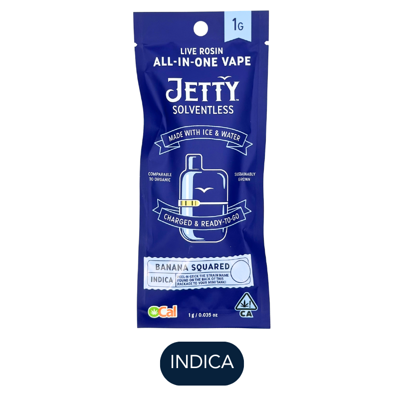 Jetty - Solventless - Banana Squared - RTU - 1.0g