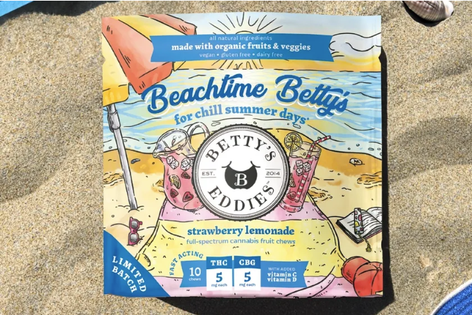 Beachtime Betty's Strawberry Lemonade Fruit Chews | 50mg