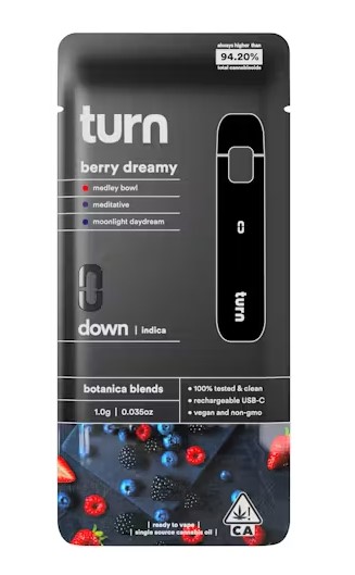 Turn 1g Berry Dreamy Disposable