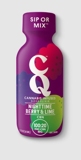 Cannabis Quencher Nighttime Berry & Lime 5:1 CBN Shot