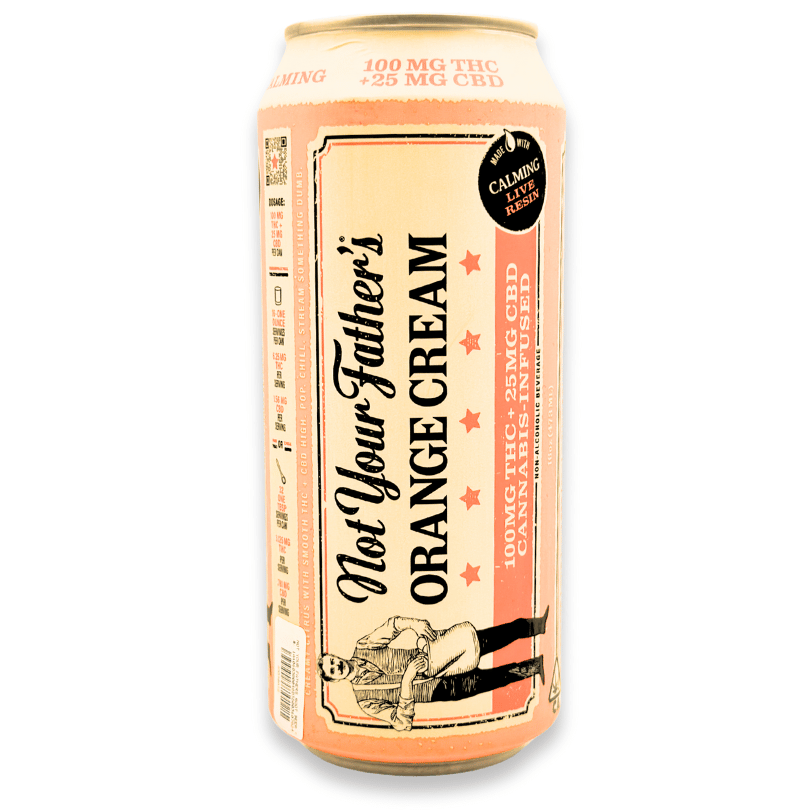Not Your Father's - Orange Cream THC:CBD Soda - Beverages - 16oz - 100mg