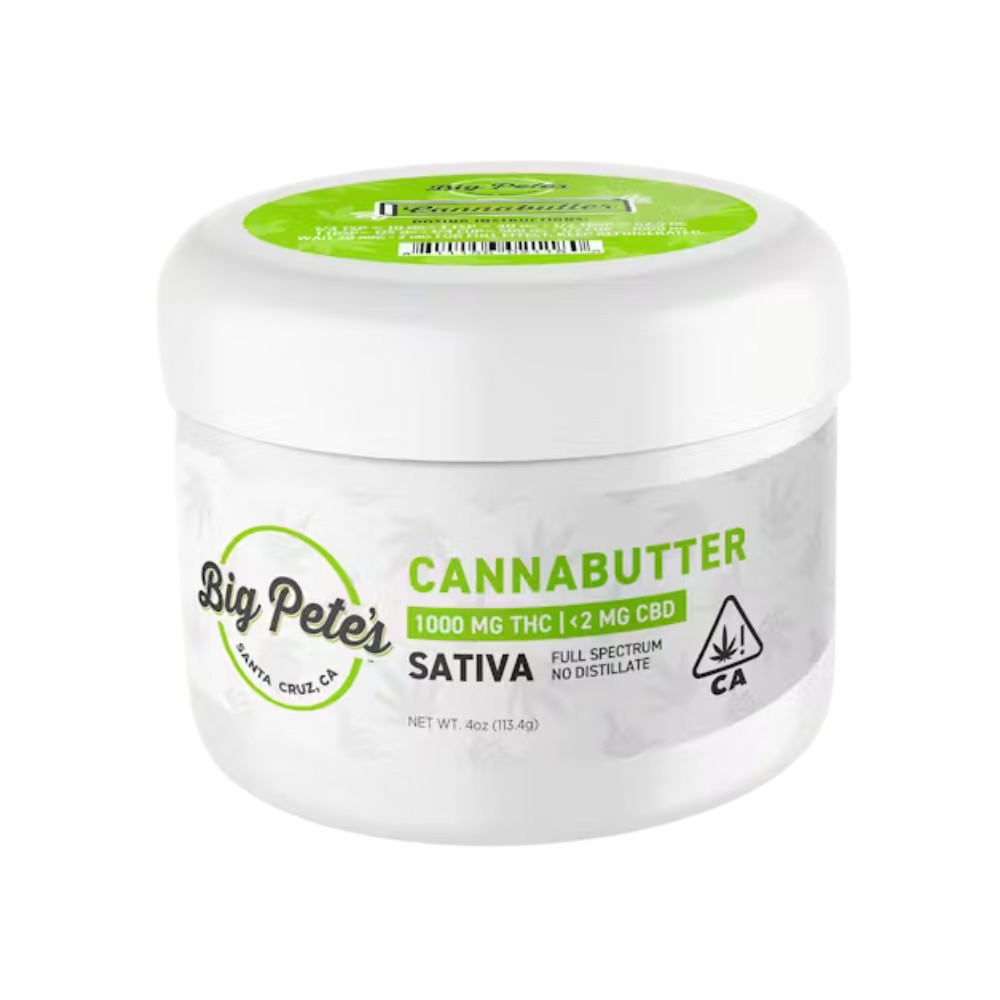 Big Pete's Treats — SATIVA CANNABUTTER 1000MG - BIG PETE'S