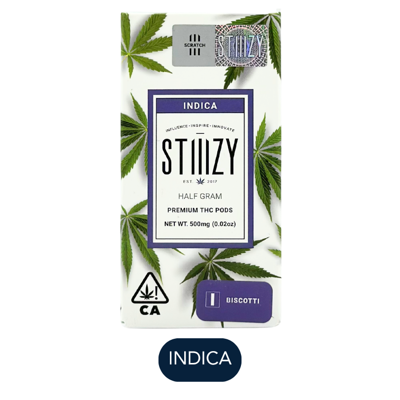 Stiiizy - Biscotti - Vape Pod - 0.5g
