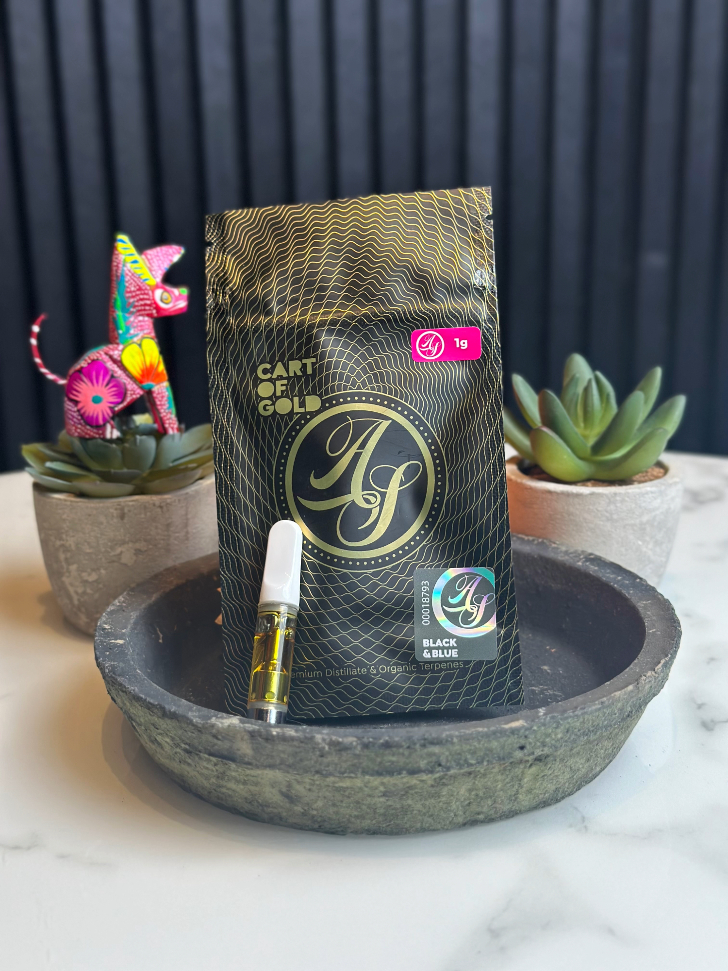 Black n Blue Distillate Vape 1g
