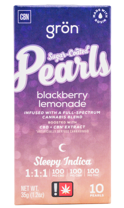 Gron 1:1:1 Blackberry Lemonade Pearls 100mg