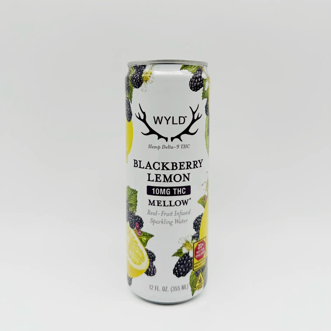 Wyld | Blackberry Lemon | 10mg THC Sparkling Water