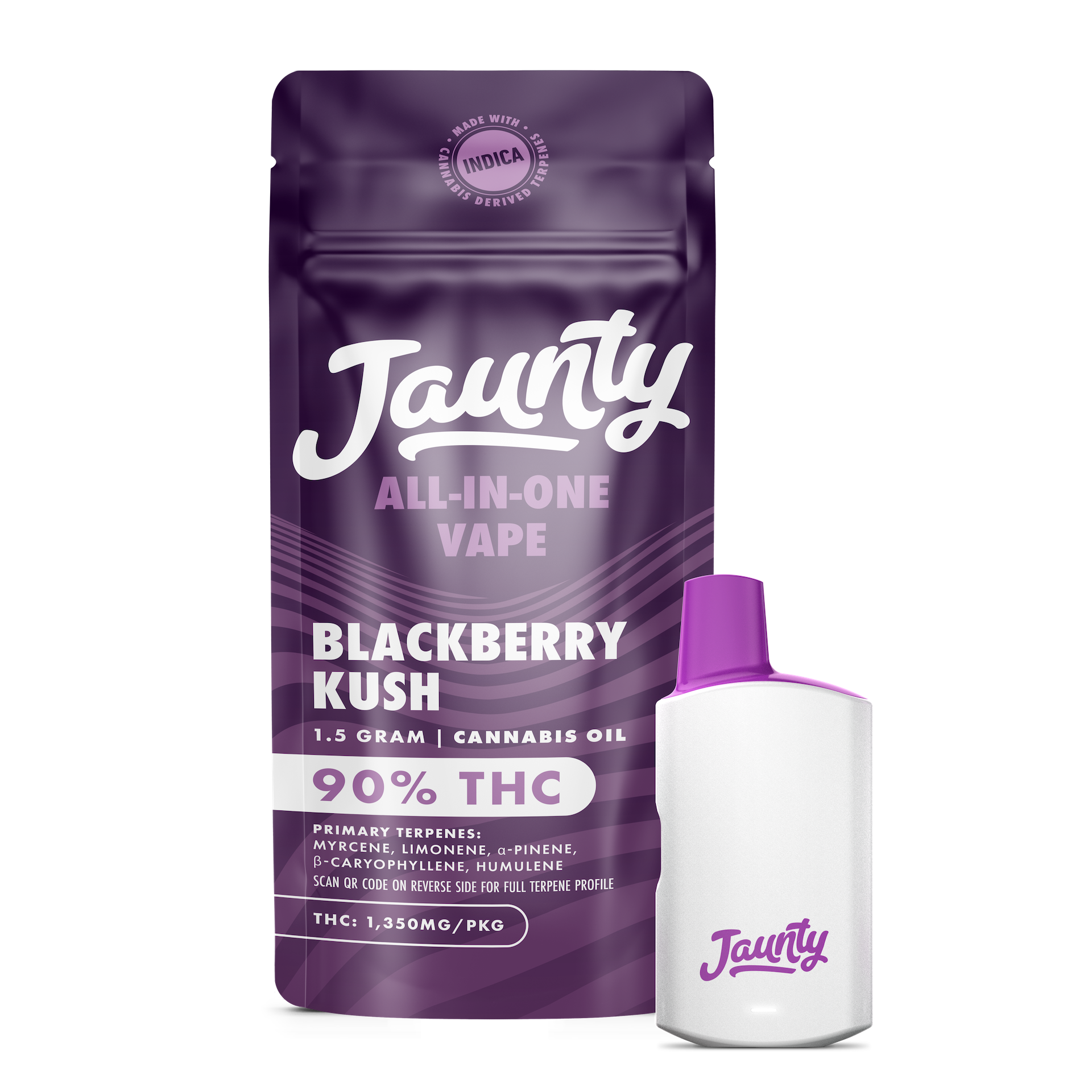 Jaunty | Blackberry Kush | AIO | 1.5g