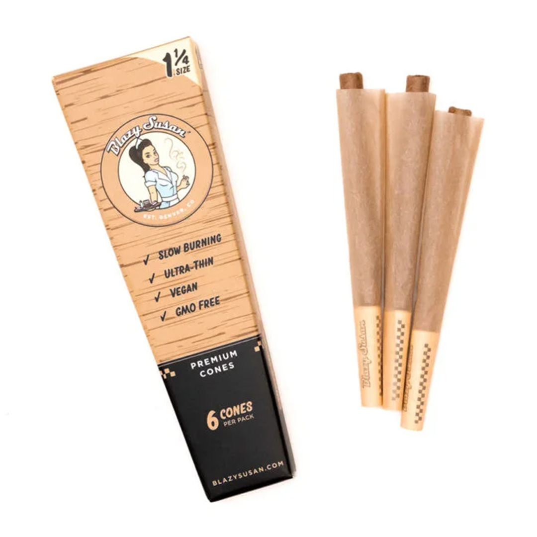 Premium Paper Cones - 1 1/4 (6 pack)
