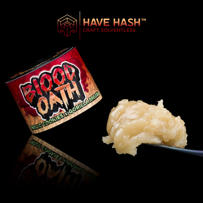 Have Hash - Cold Cure Rosin - Blood Oath T2 - Concentrate - 1.0g