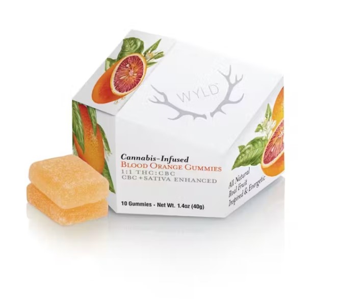 Wyld Blood Orange THC:CBC Gummies