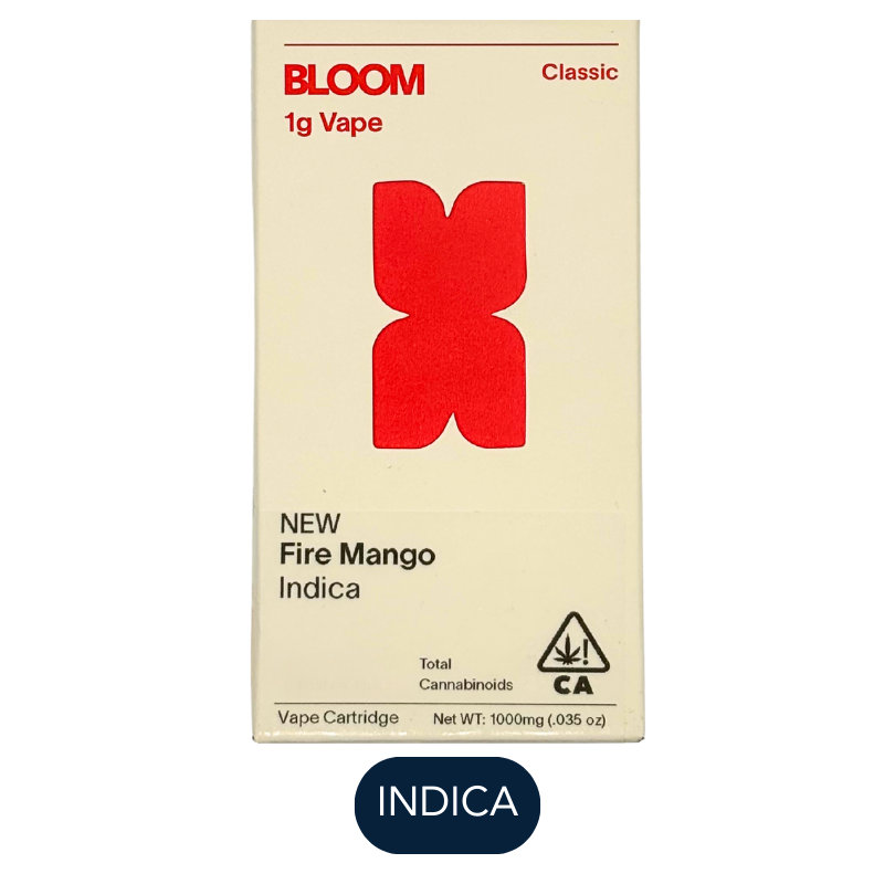 Bloom - Classic - Fire Mango - Vape Cart - 1.0g