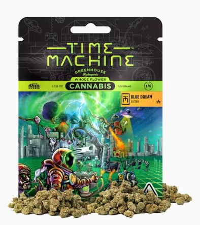 Time Machine Flower 1g Sativa Blue Dream