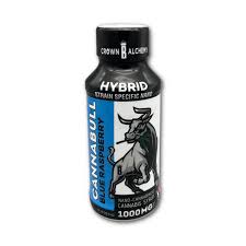 Cannabull Blue Raspberry THC Syrup 1000mg