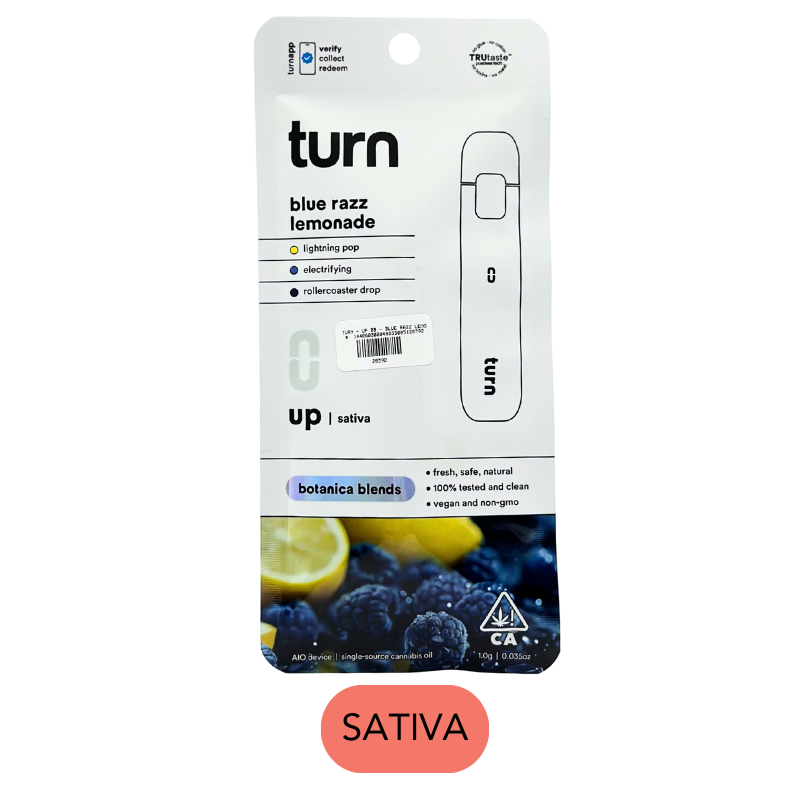 Turn - Up BB - Blue Razz Lemonade - RTU - 1.0g