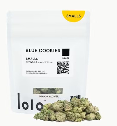 Lolo Blue Cookies SMALLS 1/8 PD 29.82%