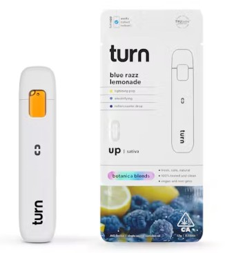 Turn 1g Blue Razz Lemonade AIO Disposable
