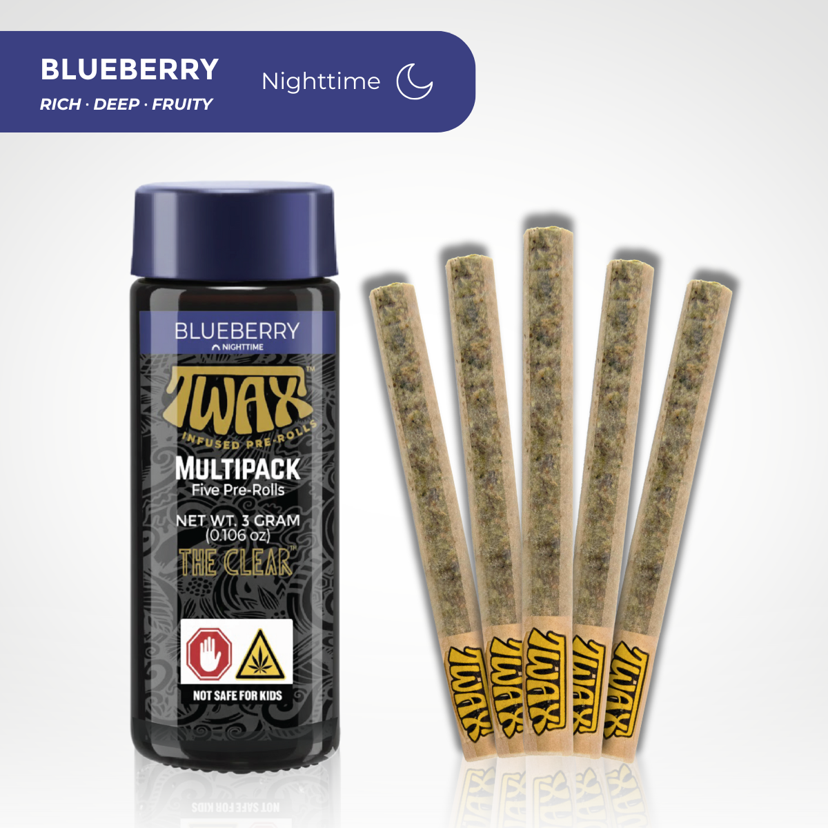 TWAX | Infused | Blueberry | 3.0g (5pk)
